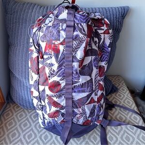 REI Flash 18 Purple & Red Patterned Backpack